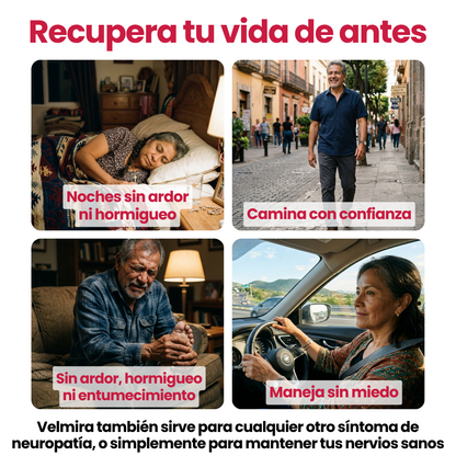 Velmira™ Gotas Naturales de Vitamina B12 Líquida