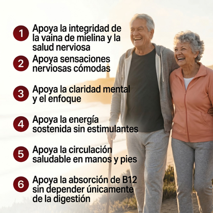 Velmira™ Gotas Naturales de Vitamina B12 Líquida