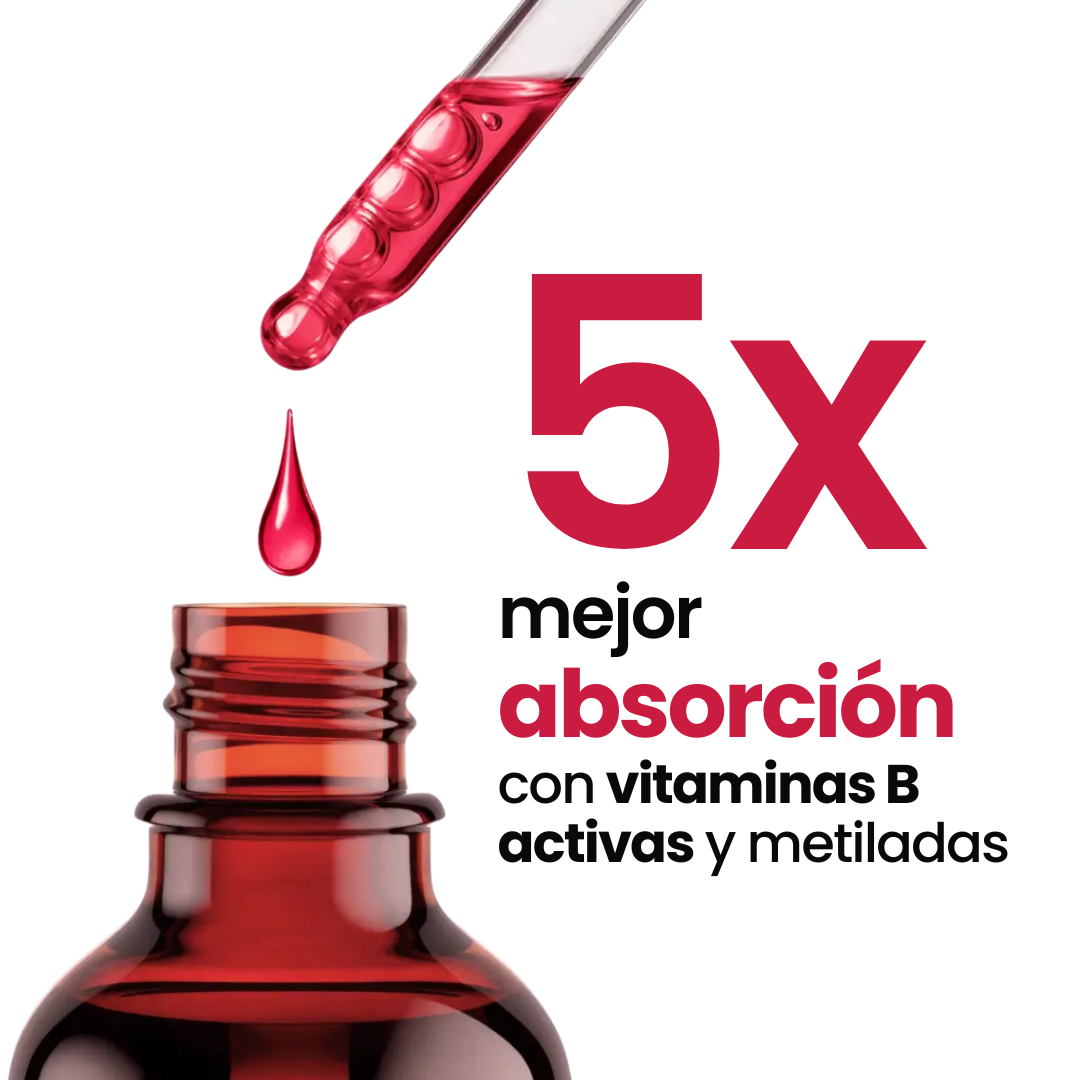 Velmira™ Gotas Naturales de Vitamina B12 Líquida
